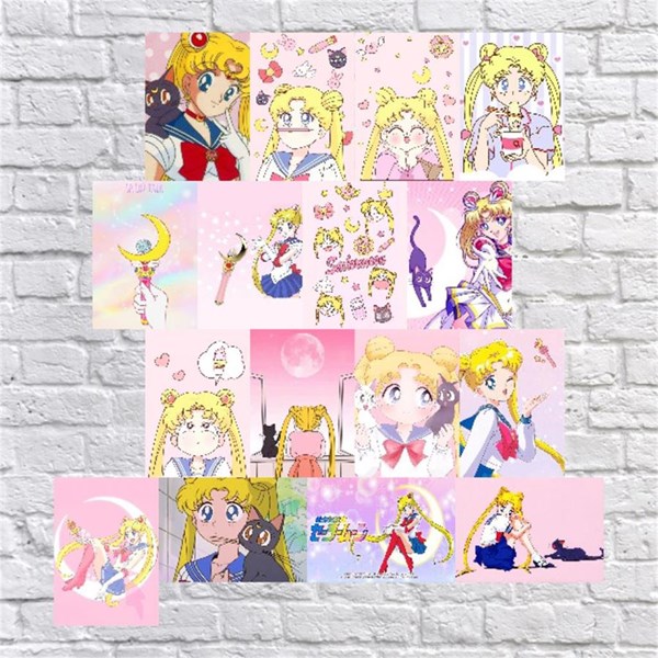 Sailor Moon Duvar kağıdı seti