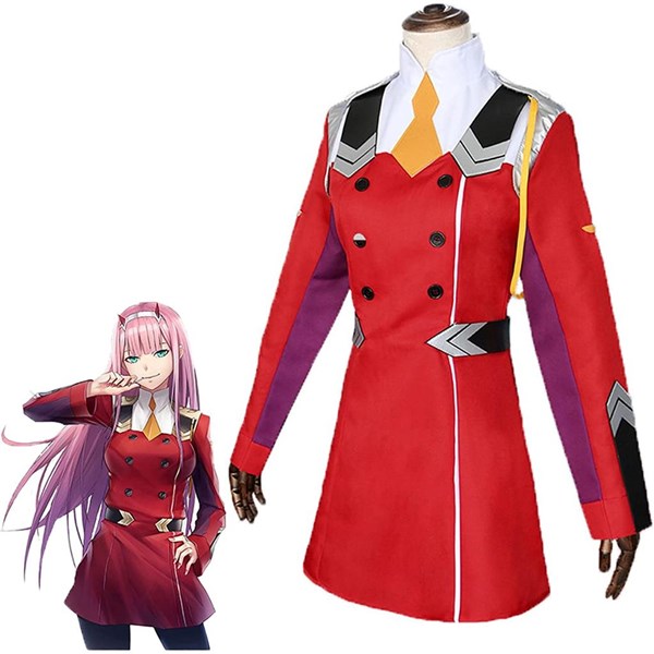 Darling In The Franx Zero Two Cosplay Elbise
