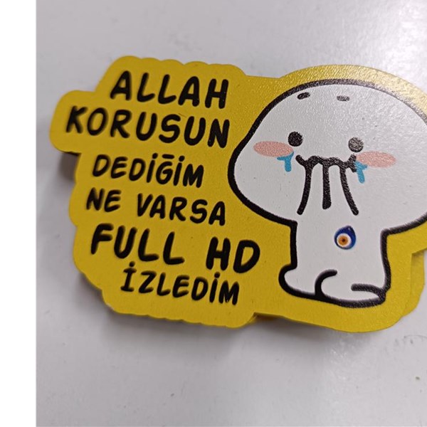 Ahşap Magnet