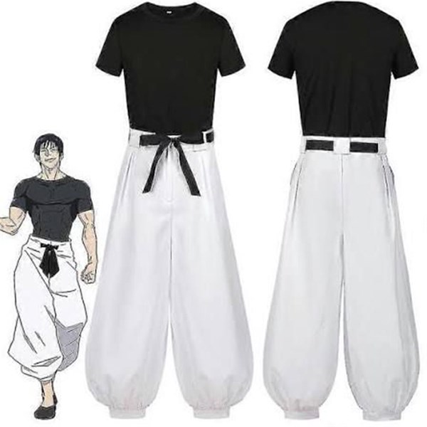Anime Jujutsu Kaisen Fushiguro Toji Cosplay Pantolon 