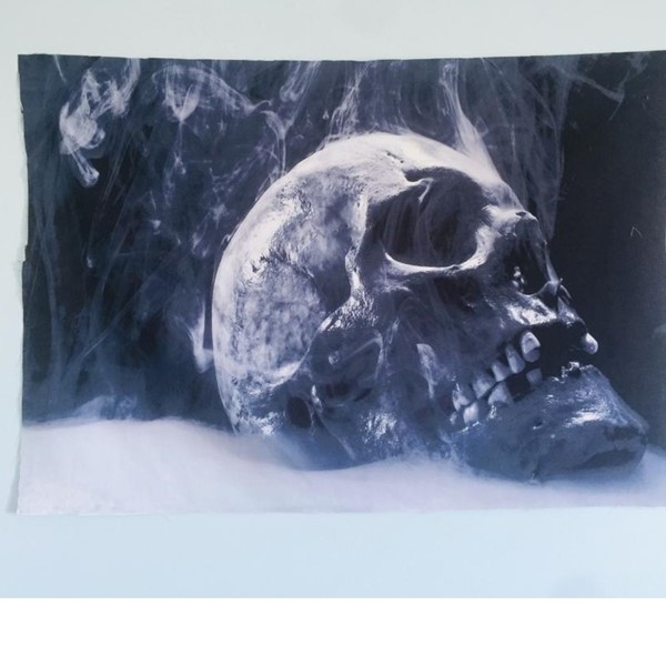 Skull Özel Tasarım Duvar Halısı