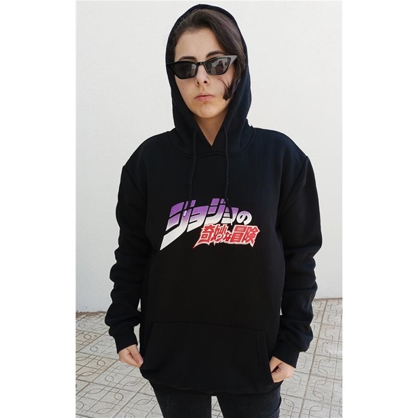 ANİME JOJO’S BİZARRE ADVENTURE UNİSEX KAPUŞONLU SWEATSHİRT