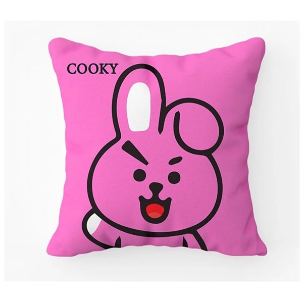 BTS Cooky Mini Kare Yastık